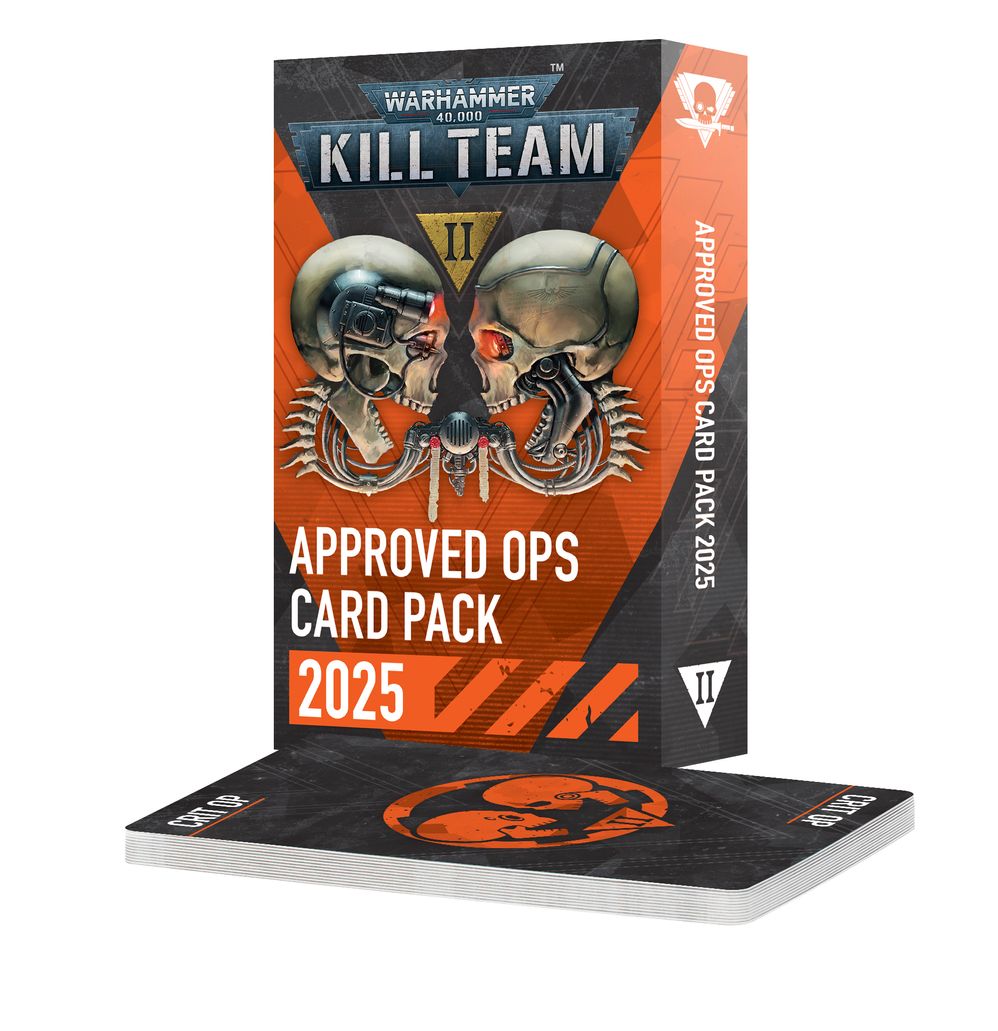 Kill Team: Approved Ops Cards 2025 (Eng) | Buy Online from The Home Crafters