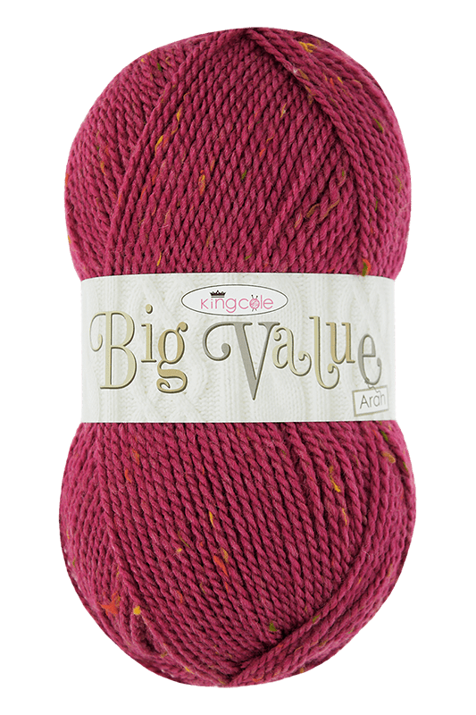 King Cole Big Value Aran Yarn - 100g | Buy Online from The Home Crafters