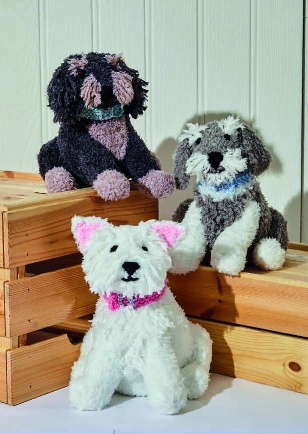 King Cole: Scruffs Dog Toys - Knitting Pattern Book 1