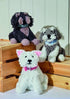 King Cole: Scruffs Dog Toys - Knitting Pattern Book 1