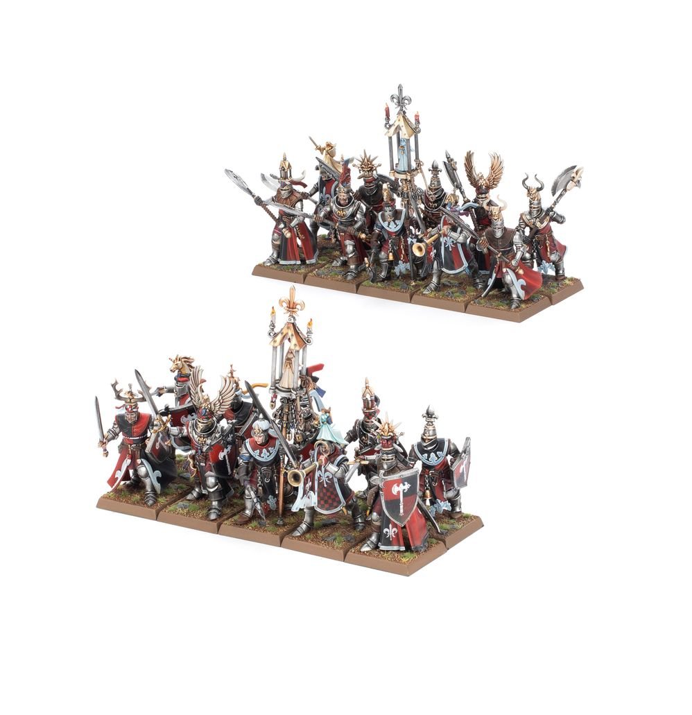 Kingdom of Bretonnia: Knights Of The Realm On Foot | Buy Online from The Home Crafters