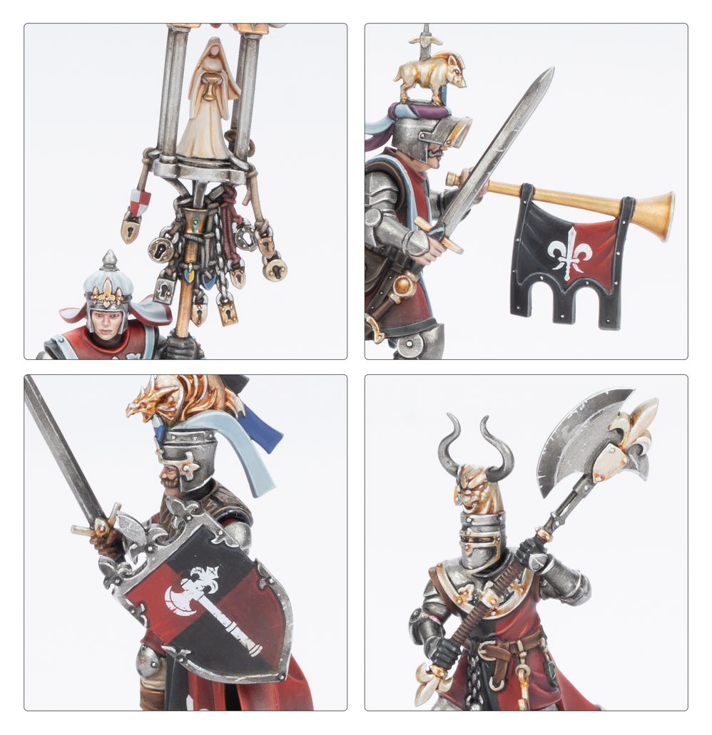 Kingdom of Bretonnia: Knights Of The Realm On Foot | Buy Online from The Home Crafters
