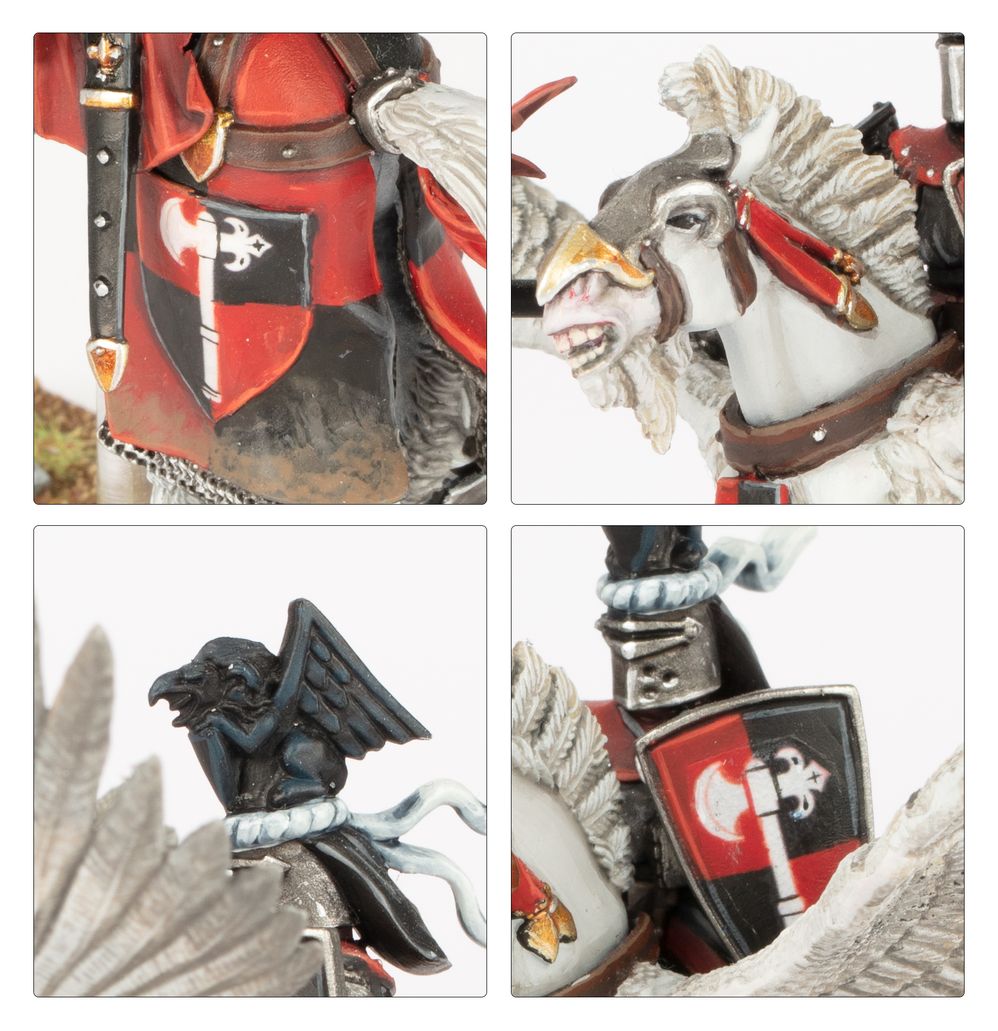 Kingdom of Bretonnia: Pegasus Knights | Buy Online from The Home Crafters