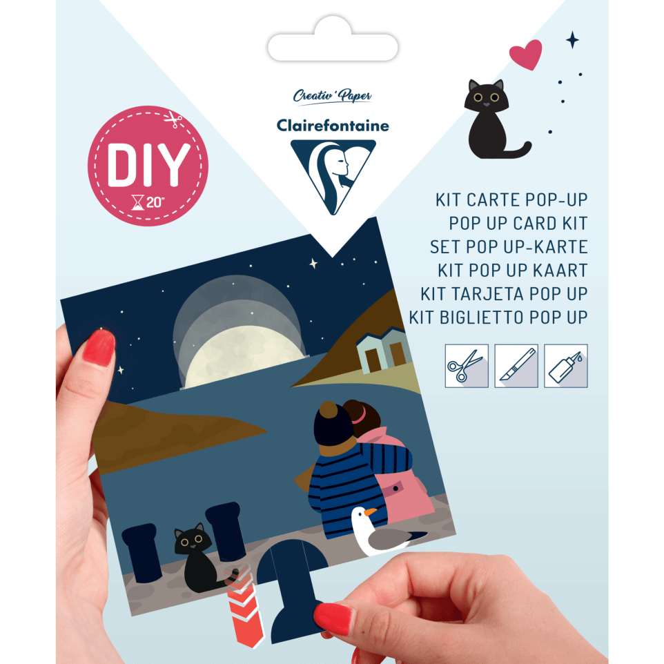 DIY Pop Up Card Kit - Moonlight | Buy Online from The Home Crafters