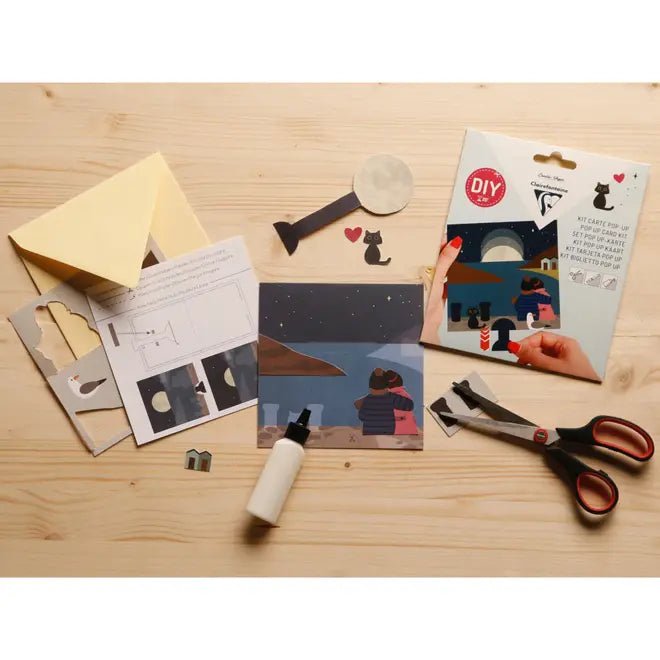 DIY Pop Up Card Kit - Moonlight | Buy Online from The Home Crafters