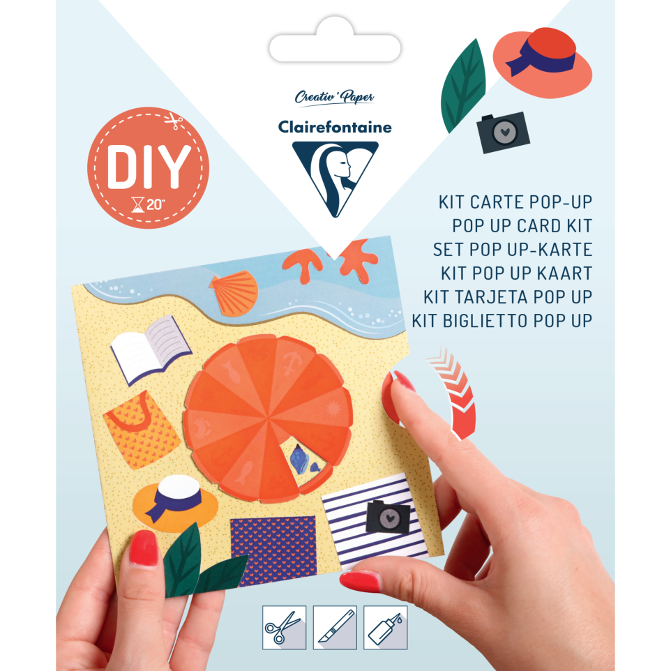 DIY Pop Up Card Kit - Sunny Holidays