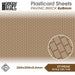 Green Stuff World: Textured Styrene Plasticard Sheet - Paving Brick (6x8mm) | Buy Online from The Home Crafters