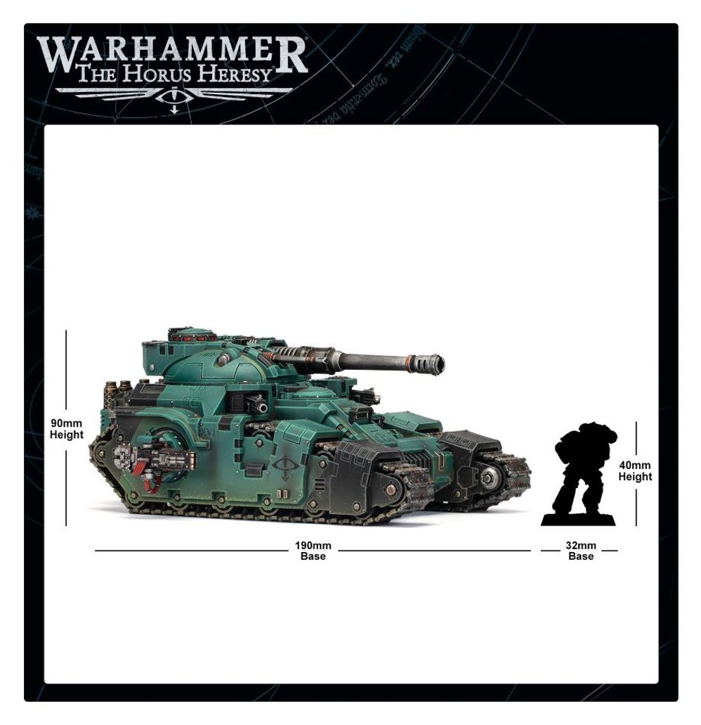 Legiones Astartes: Kratos Heavy Assault Tank | Buy Online from The Home Crafters