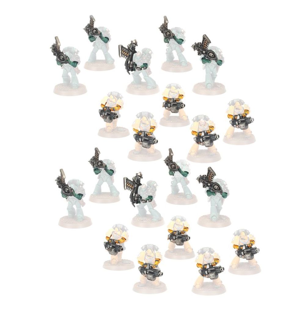 Legiones Astartes: Missile Launchers & Heavy Bolters - Upgrade Set | Buy Online from The Home Crafters