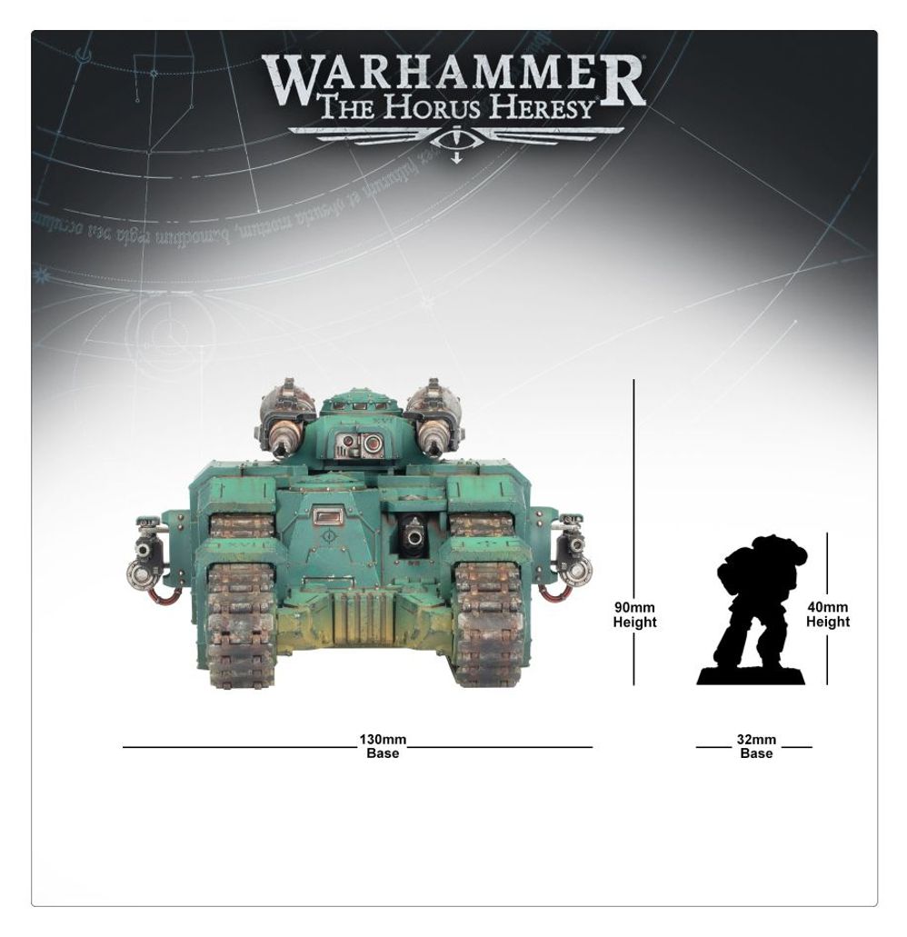 Legiones Astartes: Sicaran Battle Tank | Buy Online from The Home Crafters