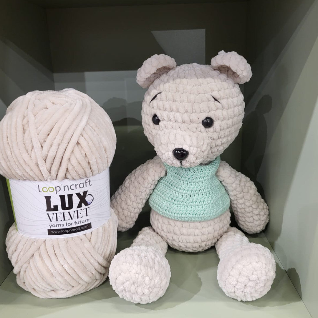 Loop'nCraft Lux Velvet Yarn - 100g