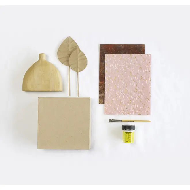 Decopatch My Creative Moment Kit - Vase with Leaves | Buy Online from The Home Crafters