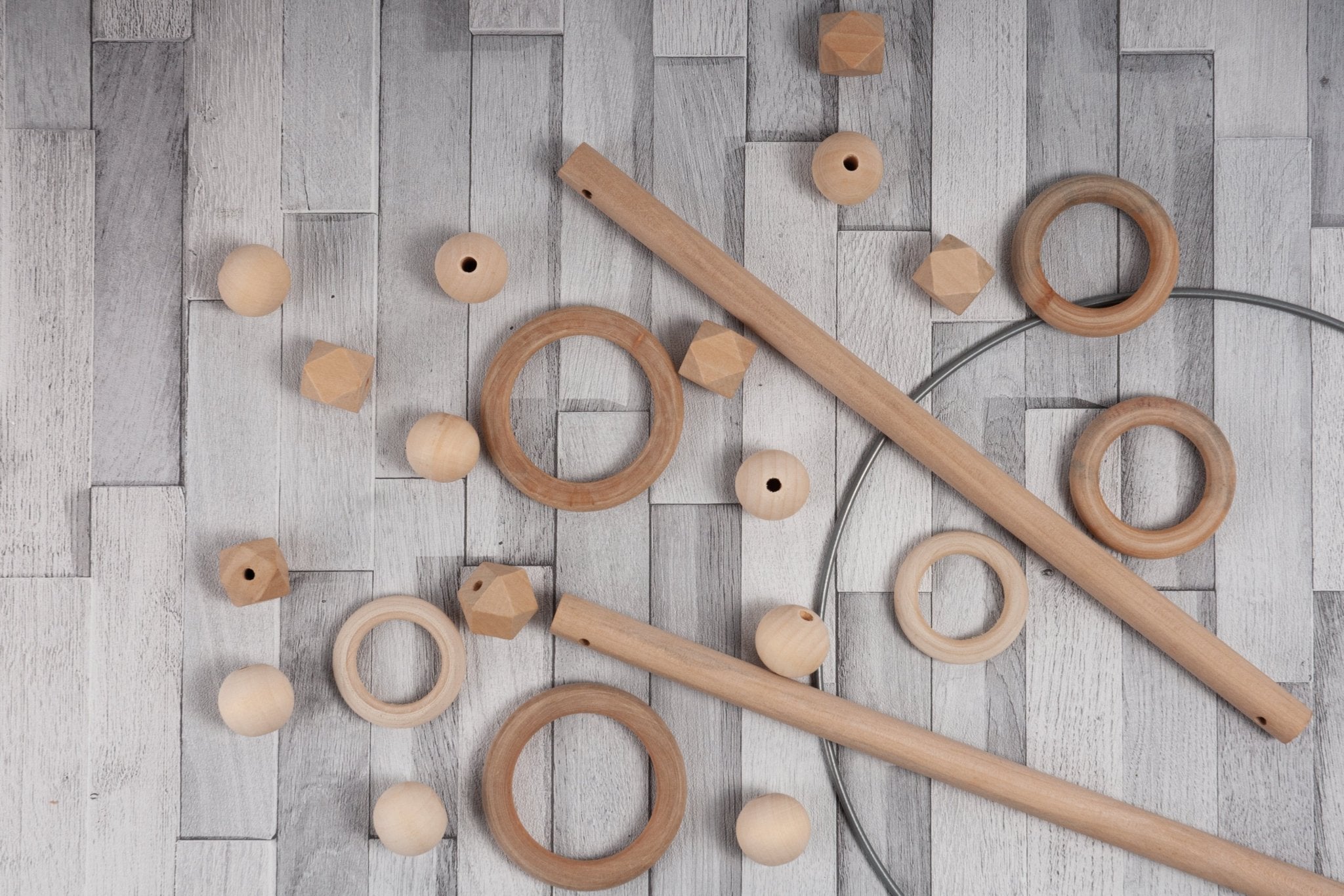 Macramé Accessories Starter Pack - 39 pieces | Buy Online from The Home Crafters