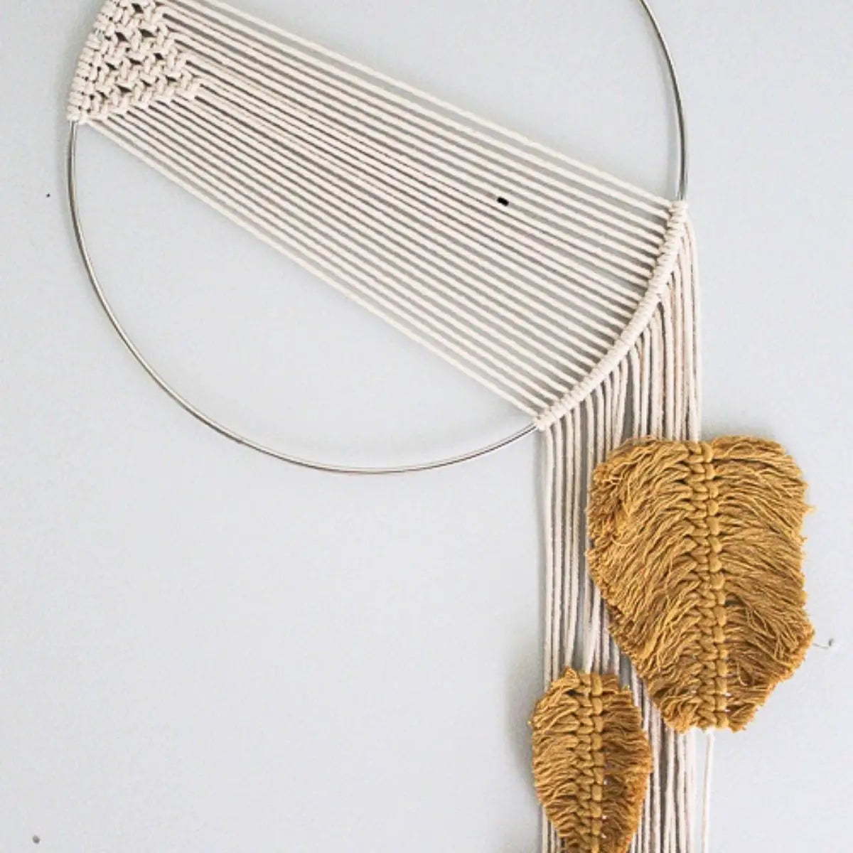 Trimits 100% Cotton Natural Macramé Cord - 50m x 4mm