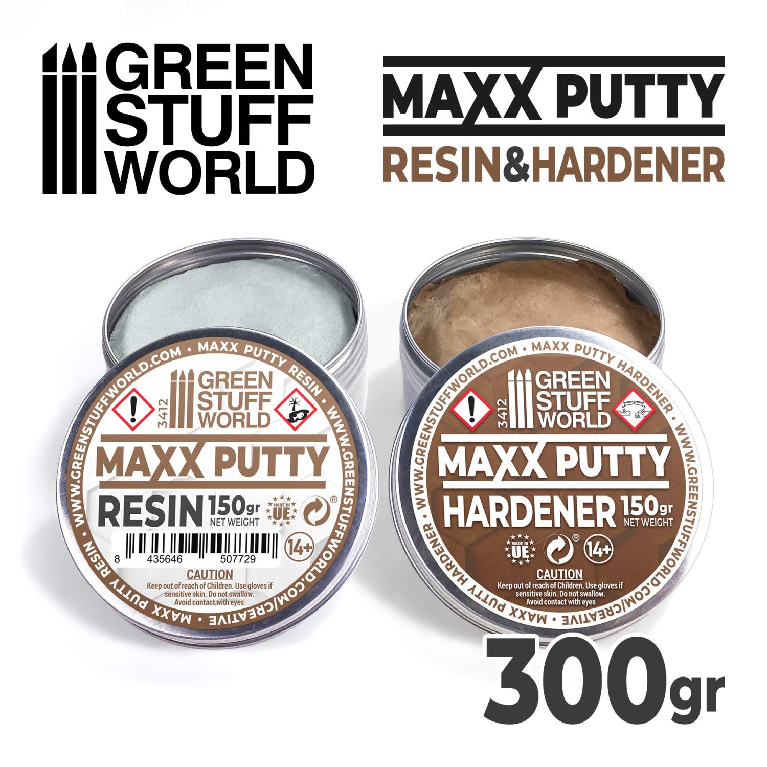 2-Part Epoxy Maxx Putty (150g + 150g) | Buy Online from The Home Crafters
