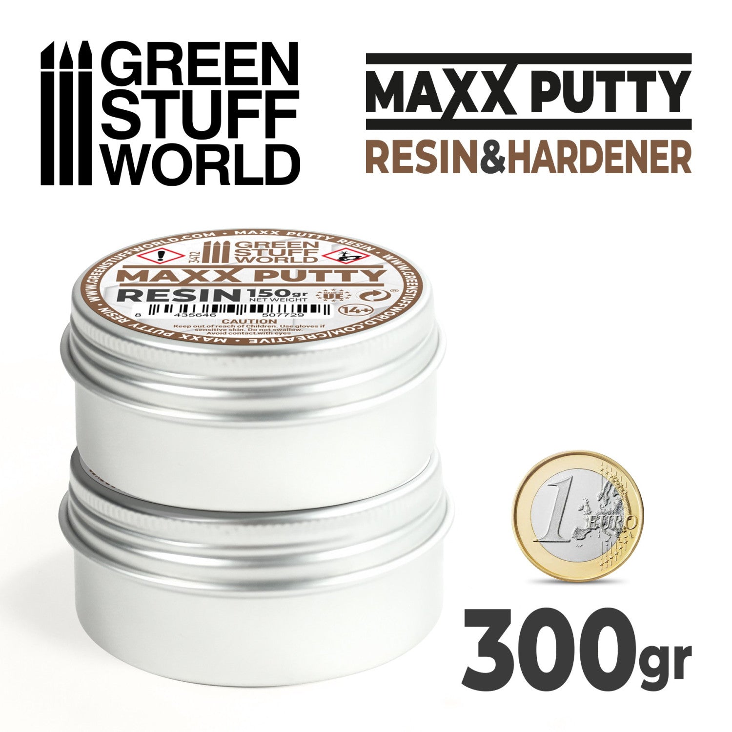 2-Part Epoxy Maxx Putty (150g + 150g) | Buy Online from The Home Crafters