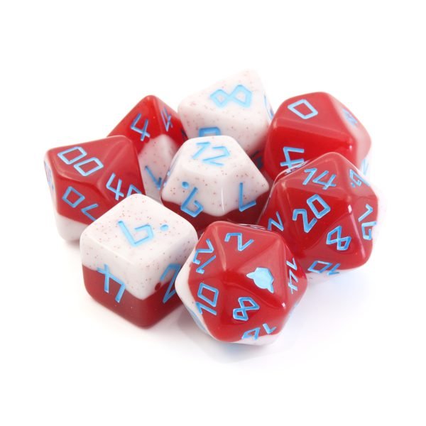 Dice Goblin 8 - piece RPG dice set - The Medic | Buy Online from The Home Crafters