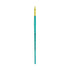 Menta Series 38: Synthetic White Bristle Long Handle Paintbrush - Angular | Buy Online from The Home Crafters