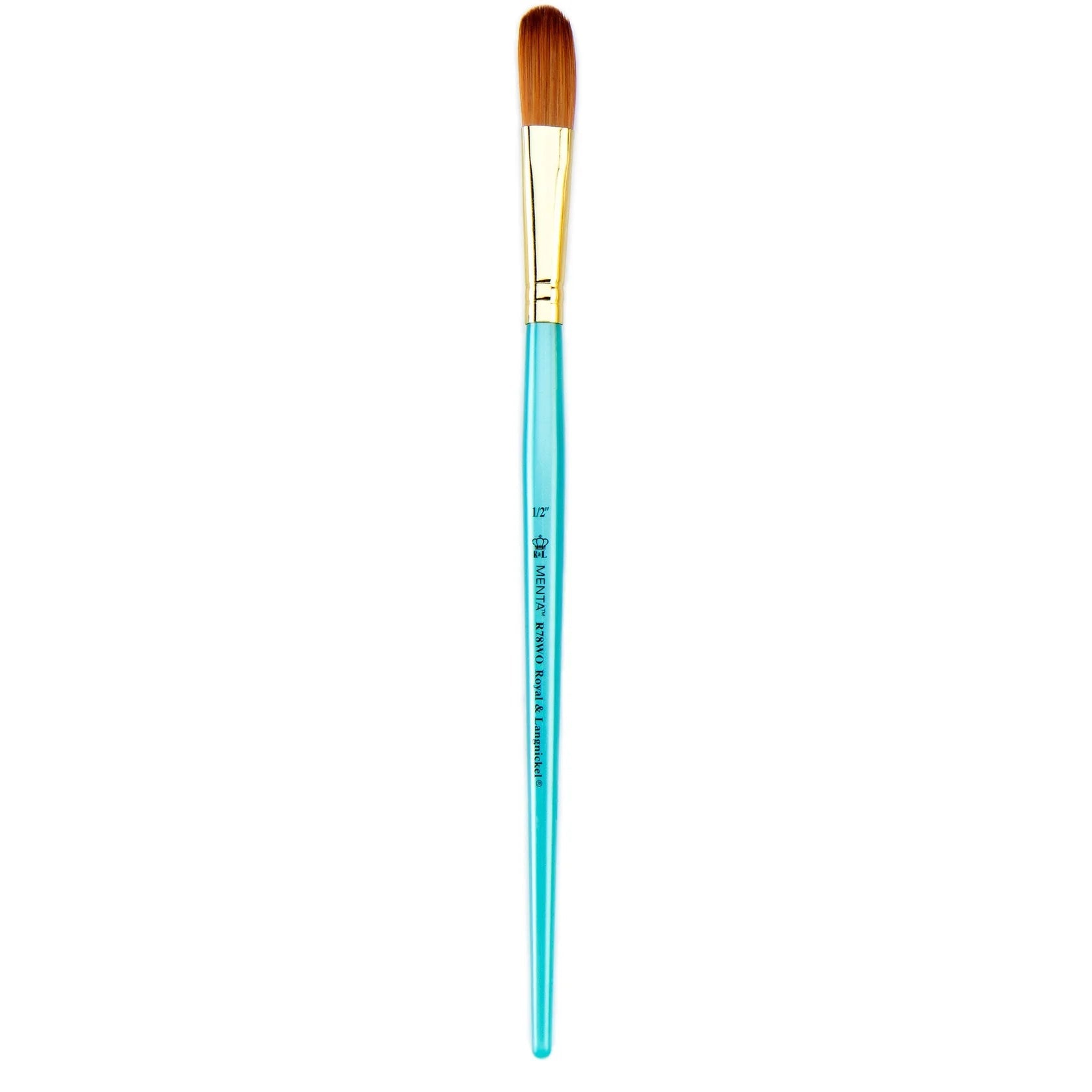 Menta Series 78: Synthetic Sable Paintbrush - Oval Wash | Buy Online from The Home Crafters