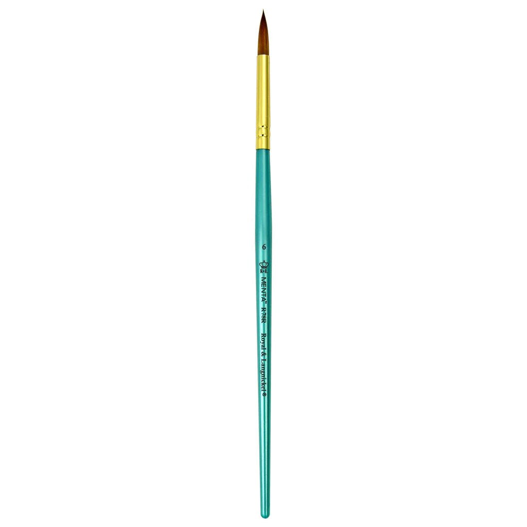 Menta Series 78: Synthetic Sable Paintbrush - Round | Buy Online from The Home Crafters