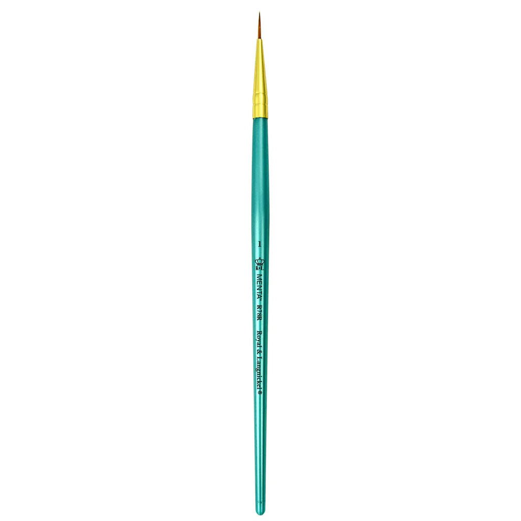 Menta Series 78: Synthetic Sable Paintbrush - Round | Buy Online from The Home Crafters