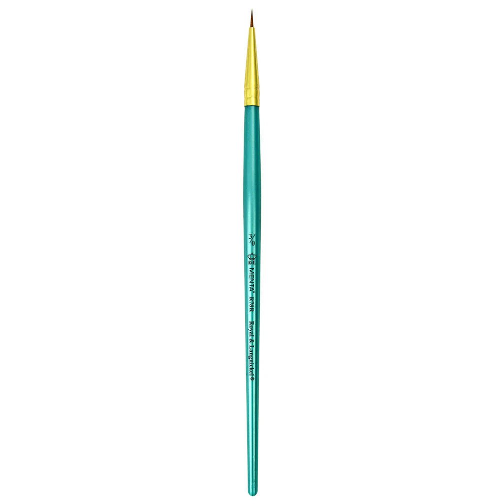 Menta Series 78: Synthetic Sable Paintbrush - Round | Buy Online from The Home Crafters