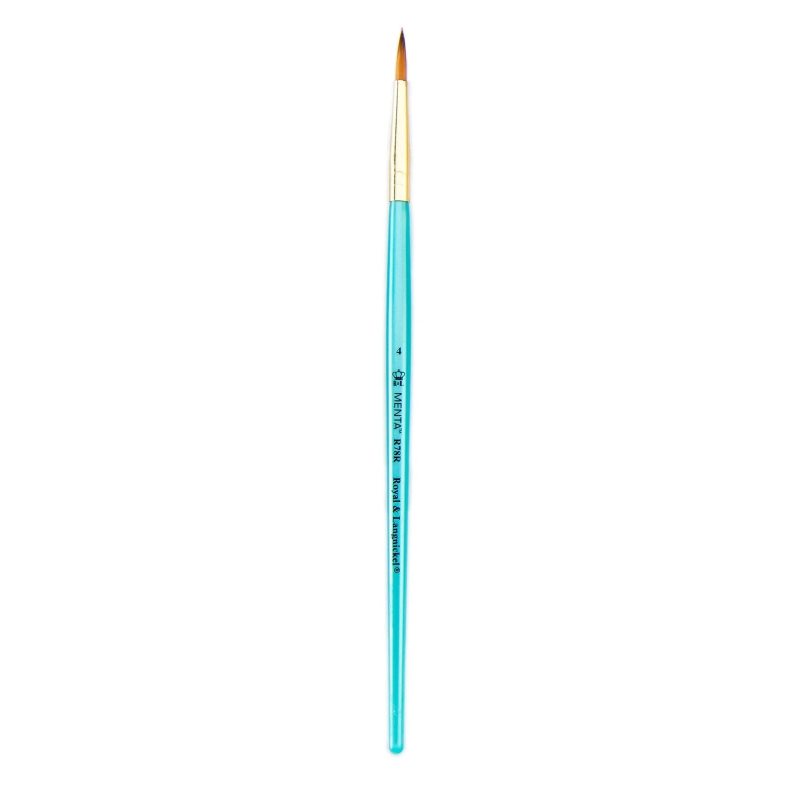 Menta Series 78: Synthetic Sable Paintbrush - Round | Buy Online from The Home Crafters