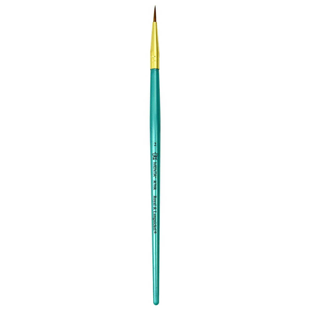 Menta Series 78: Synthetic Sable Paintbrush - Round | Buy Online from The Home Crafters