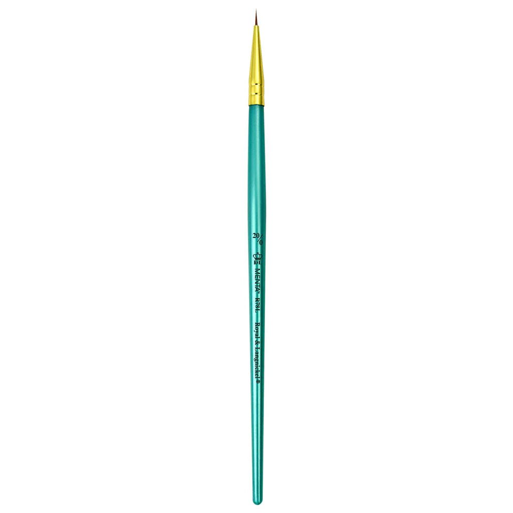 Menta Series 78: Synthetic Sable Paintbrush - Round | Buy Online from The Home Crafters