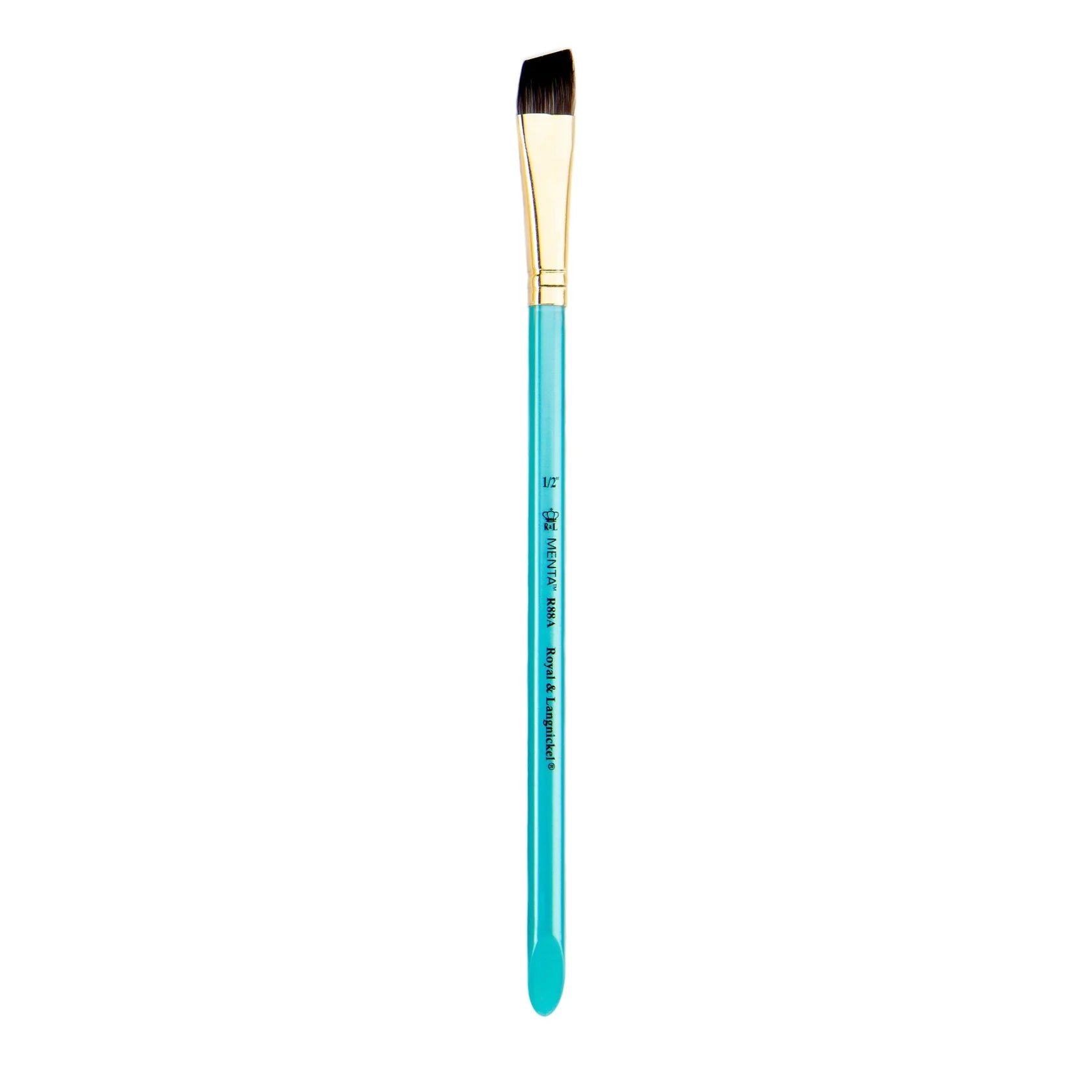 Menta Series 88: Synthetic Squirrel Paintbrush - Angular | Buy Online from The Home Crafters
