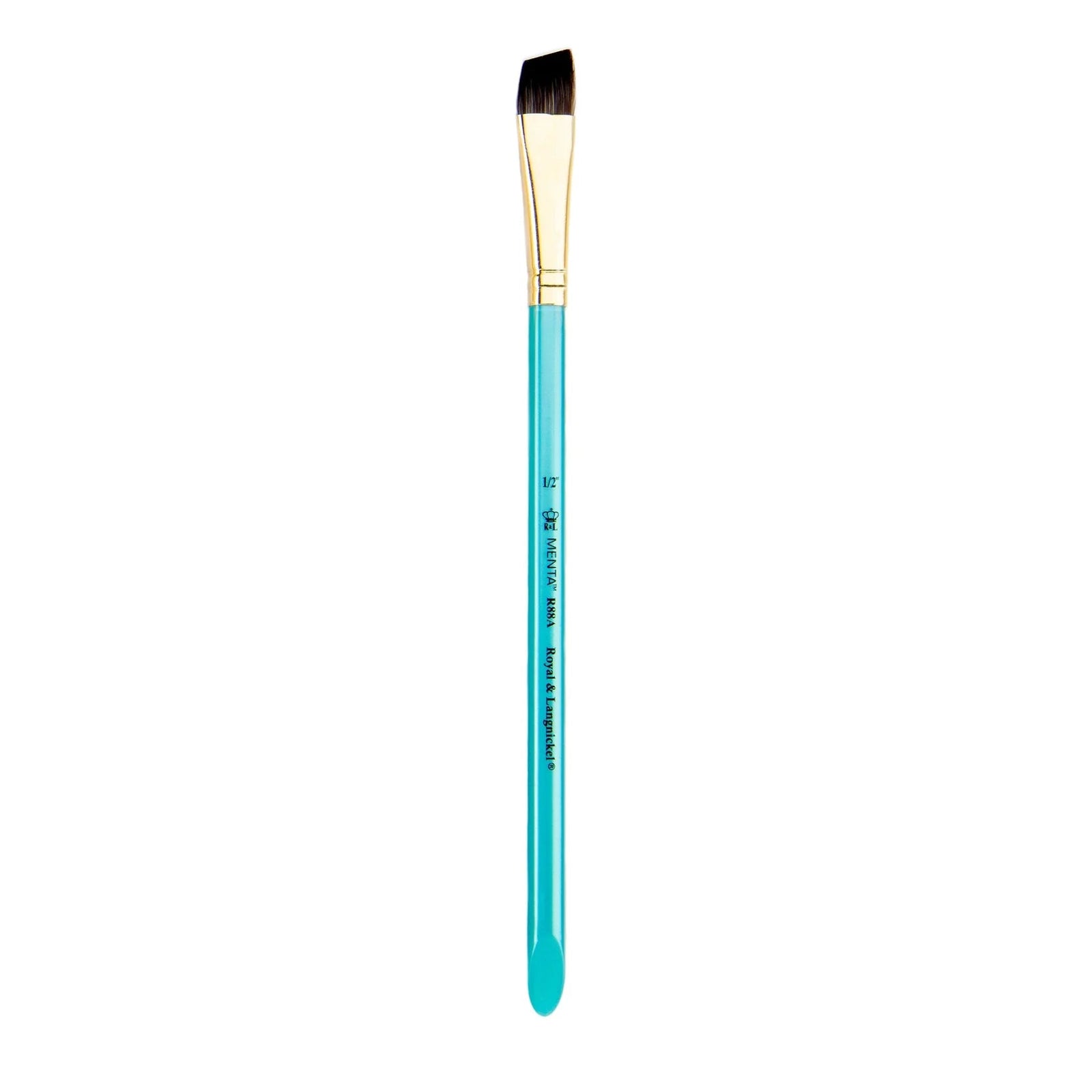 Menta Series 88: Synthetic Squirrel Paintbrush - Angular | Buy Online from The Home Crafters