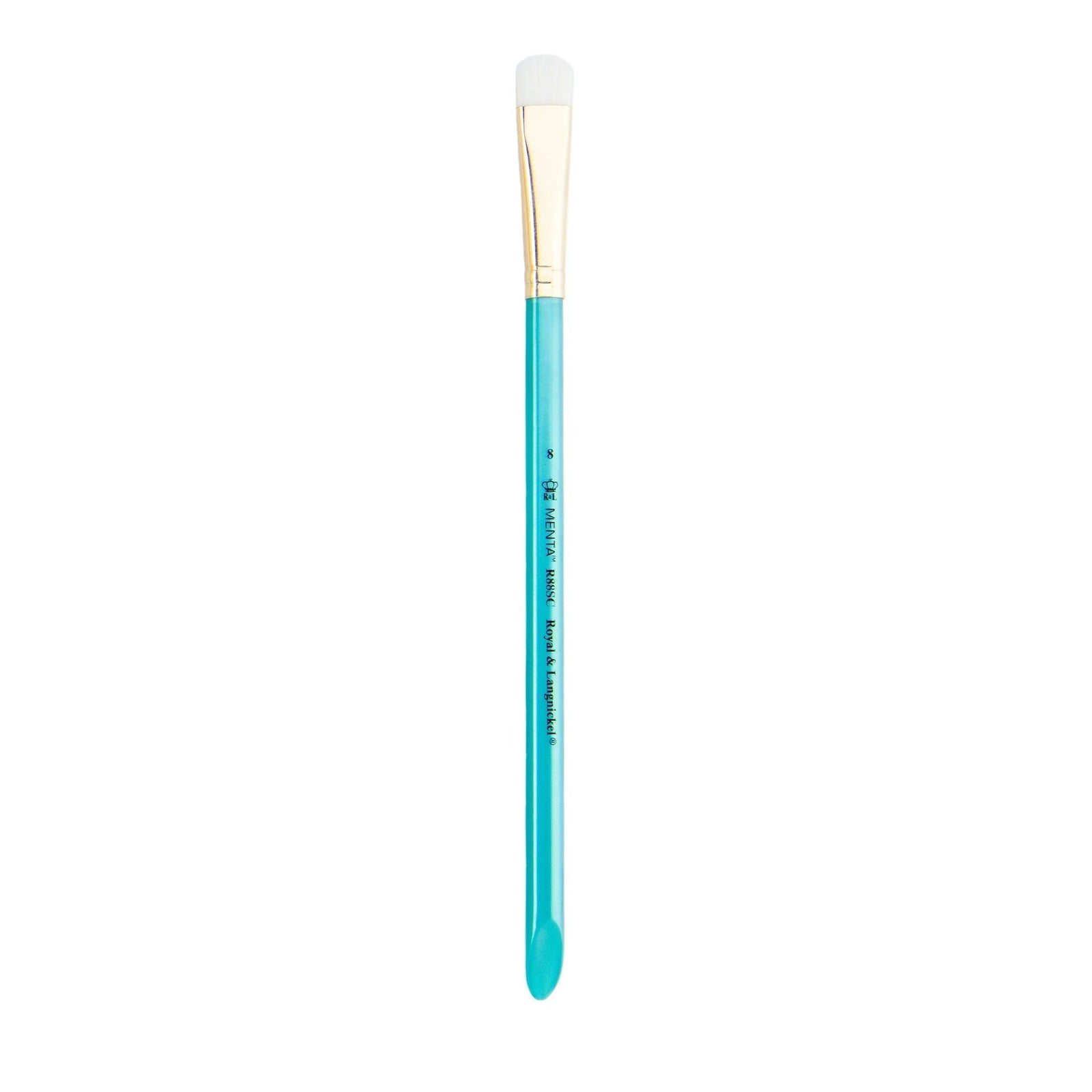 Menta Series 88: Synthetic Squirrel Paintbrush - Stiff Scrubber | Buy Online from The Home Crafters