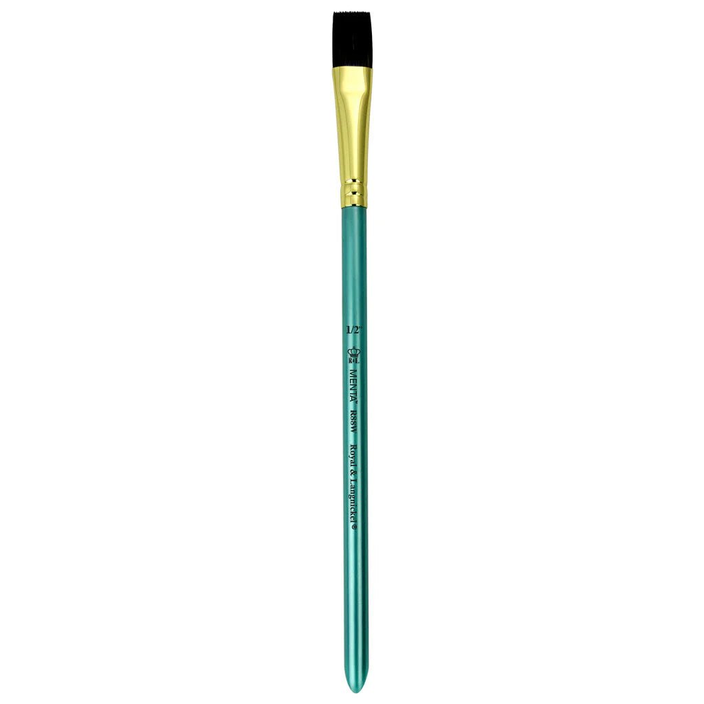 Menta Series 88: Synthetic Squirrel Paintbrush - Wash | Buy Online from The Home Crafters