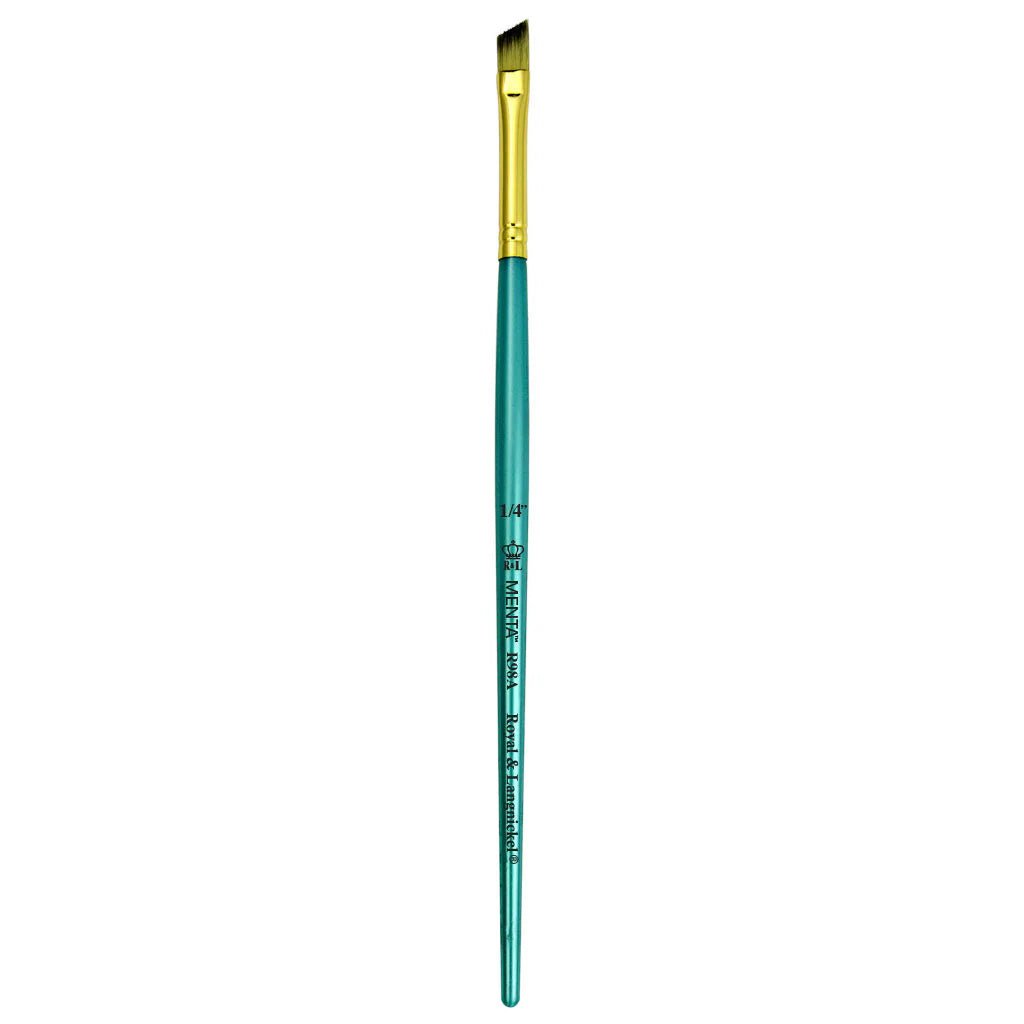 Menta Series 98: Synthetic Blend Paintbrush - Angular | Buy Online from The Home Crafters