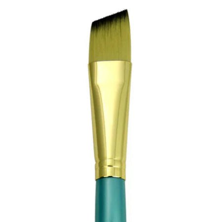 Menta Series 98: Synthetic Blend Paintbrush - Angular | Buy Online from The Home Crafters