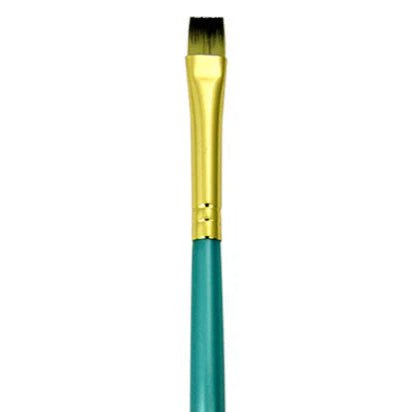 Menta Series 98: Synthetic Blend Paintbrush - Chisel Blender | Buy Online from The Home Crafters