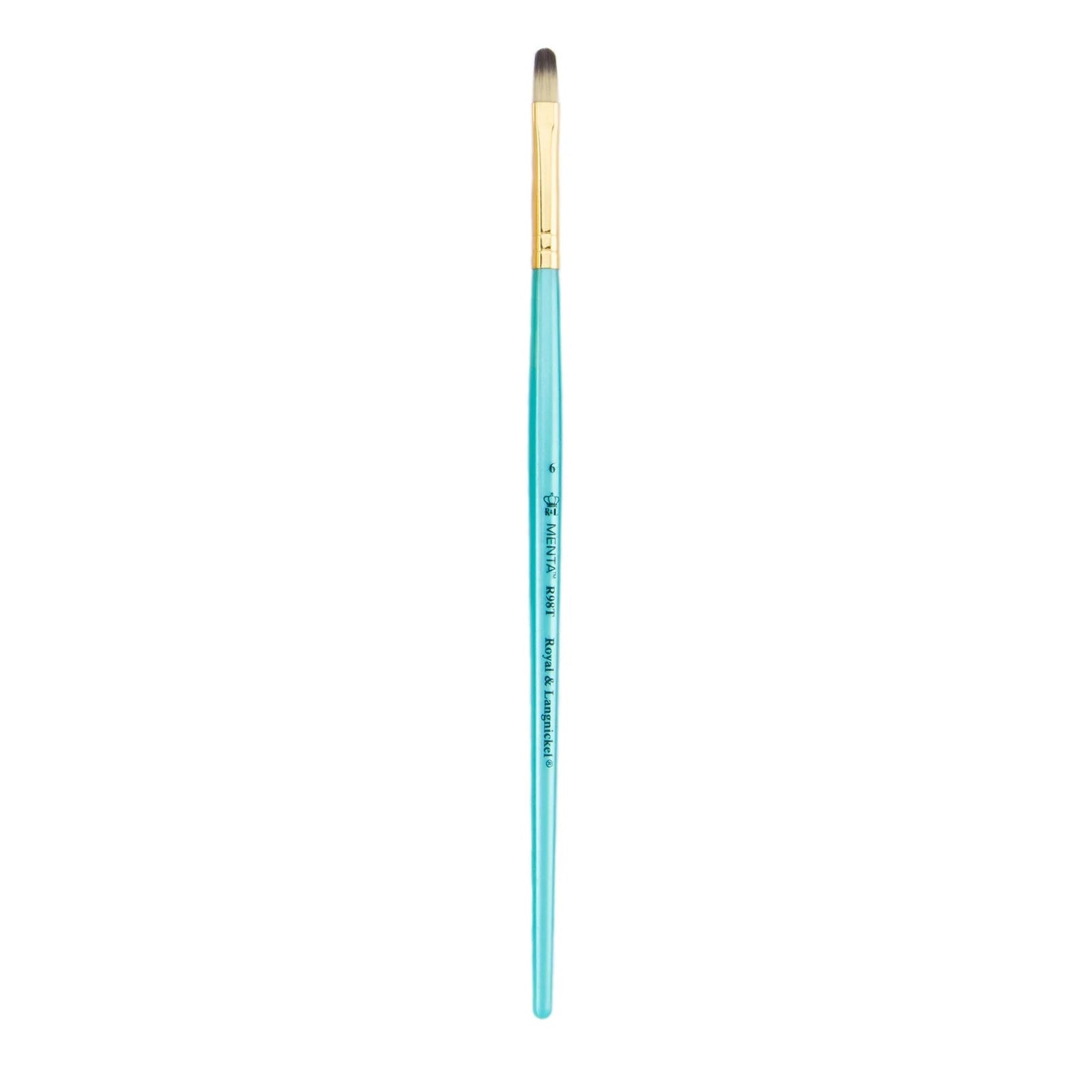 Menta Series 98: Synthetic Blend Paintbrush - Filbert | Buy Online from The Home Crafters