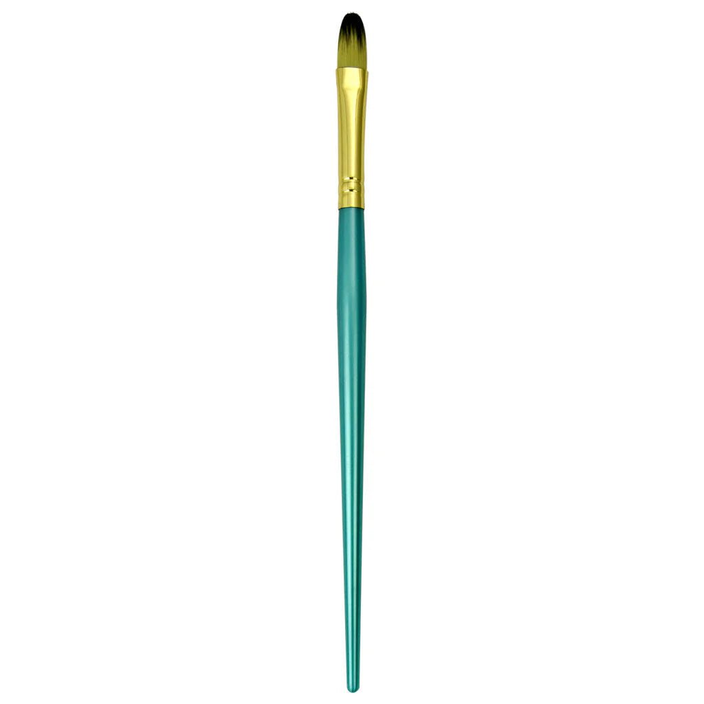 Menta Series 98: Synthetic Blend Paintbrush - Filbert | Buy Online from The Home Crafters