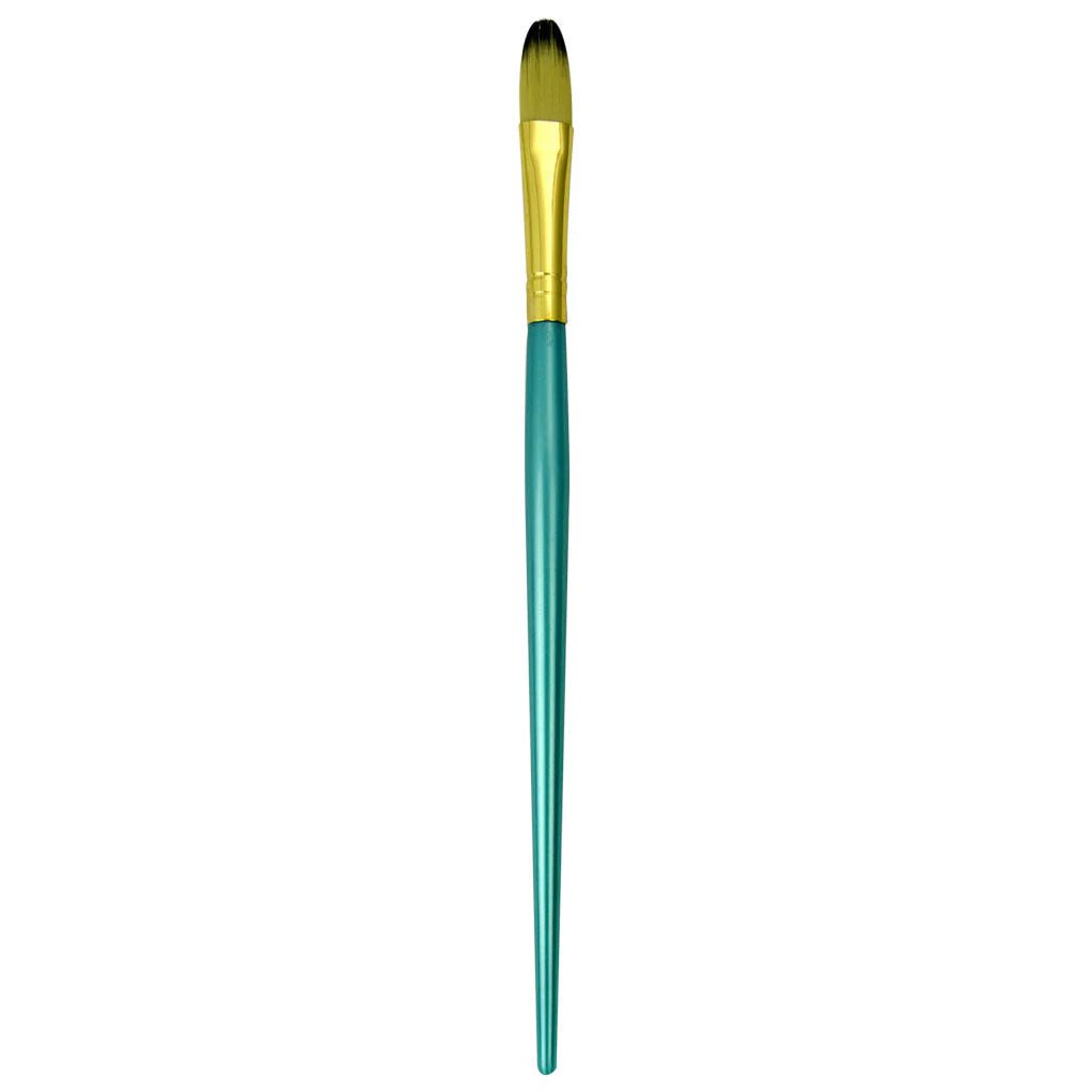 Menta Series 98: Synthetic Blend Paintbrush - Filbert | Buy Online from The Home Crafters