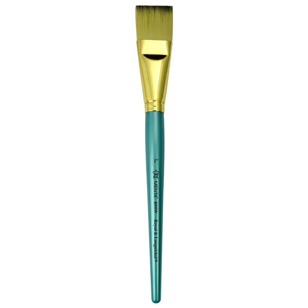 Menta Series 98: Synthetic Blend Paintbrush - Wash | Buy Online from The Home Crafters