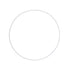 Metal Macramé Ring / Flower Hoop - White | Buy Online from The Home Crafters