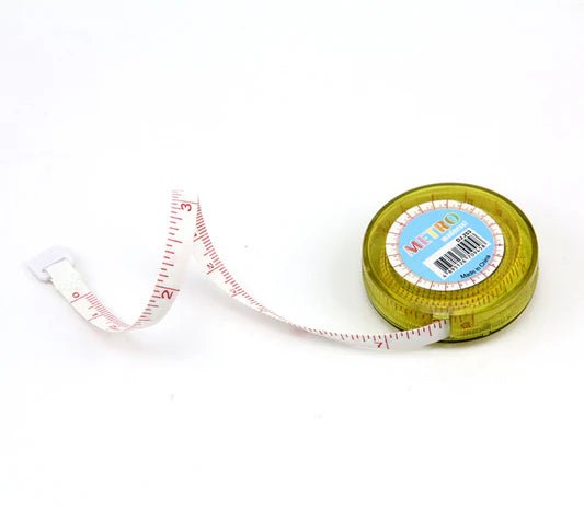 Metro Retractable Tape Measure 1.5m | Buy Online from The Home Crafters