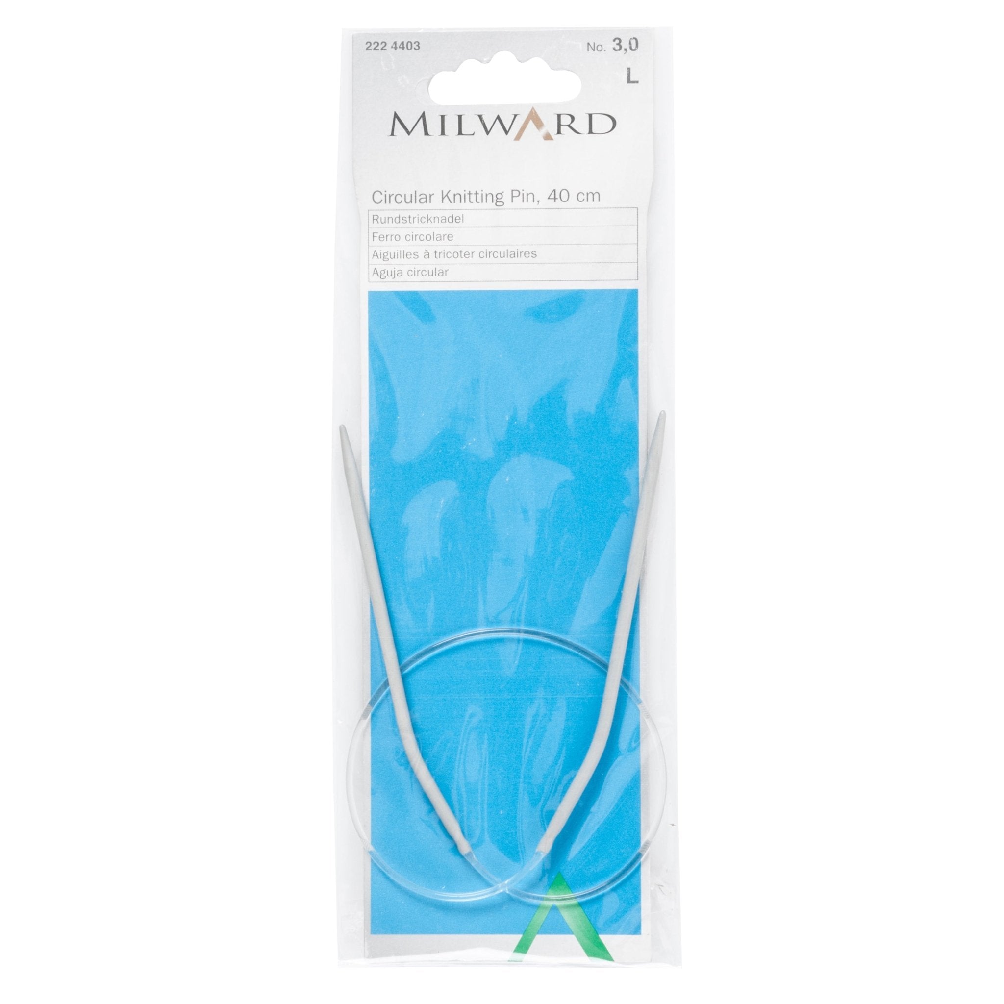 Milward Circular Knitting Pins - 40cm | Buy Online from The Home Crafters