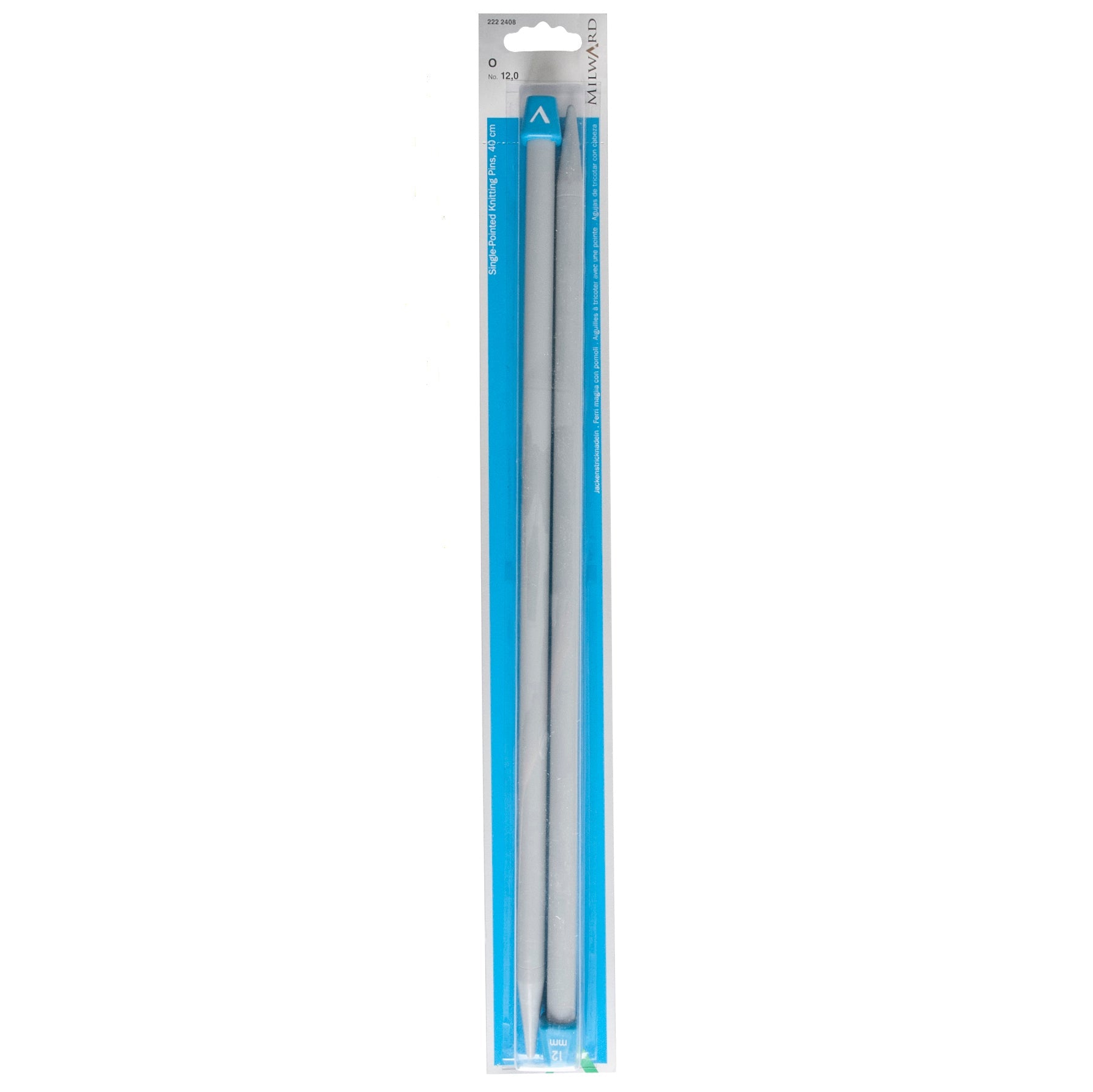 Milward Extra Heavy Gauge Knitting Pins - 40cm | Buy Online from The Home Crafters