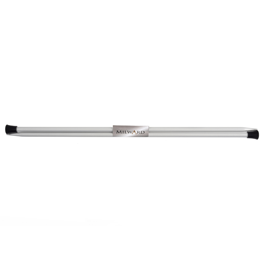 Milward Single - Ended Aluminium Knitting Pins - 30cm | Buy Online from The Home Crafters