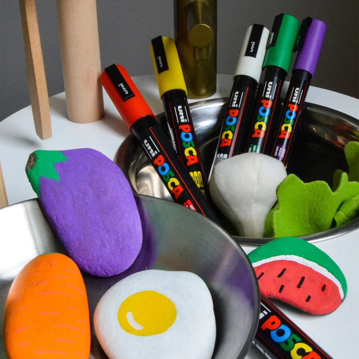 Uni Posca PC - 5M: Medium Paint Marker Pen - each | Buy Online from The Home Crafters
