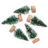 Miniature Fir Trees with Snow Effect: 5cm - 5pc | Buy Online from The Home Crafters