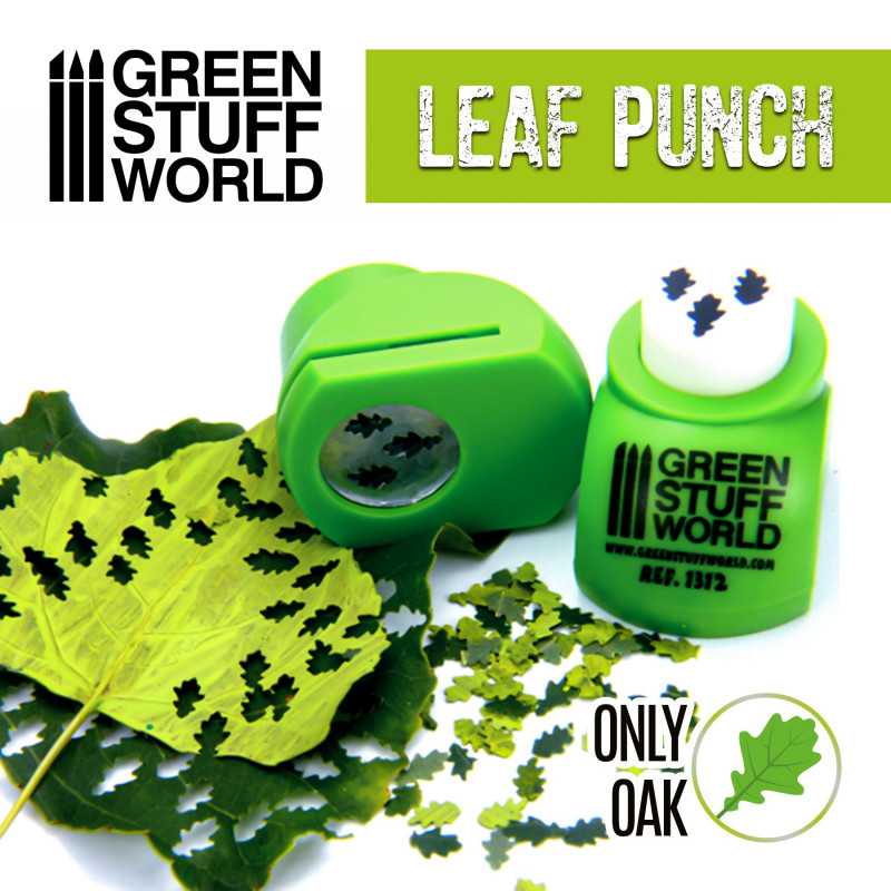 Green Stuff World: Miniature Leaf Punch - Only Oak