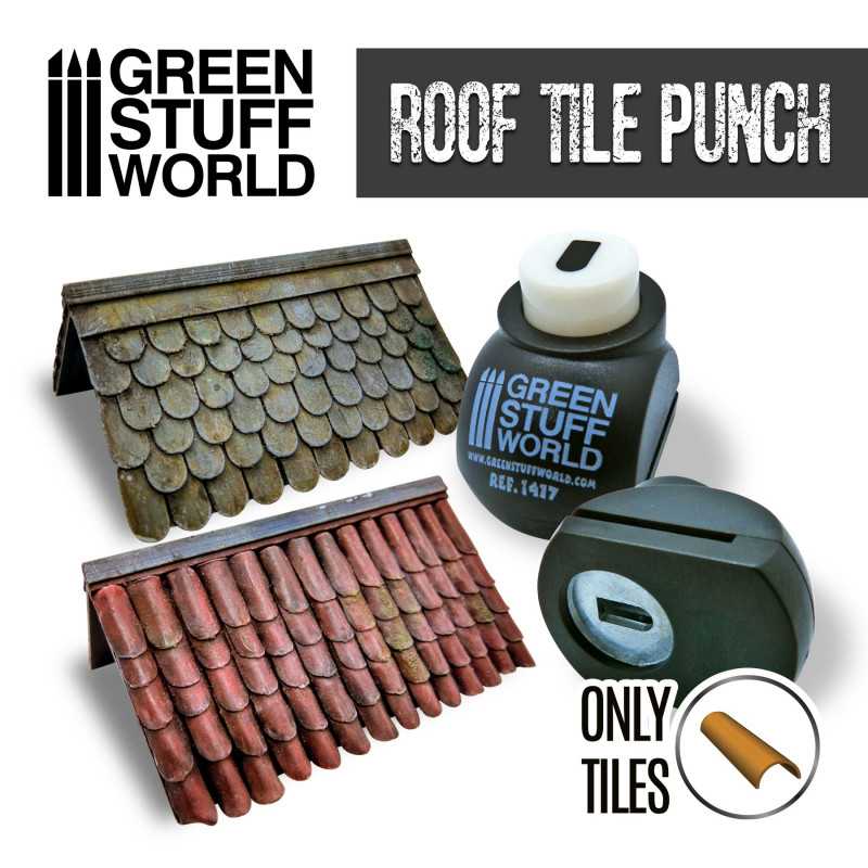 Green Stuff World: Miniature Roof Tile Punch