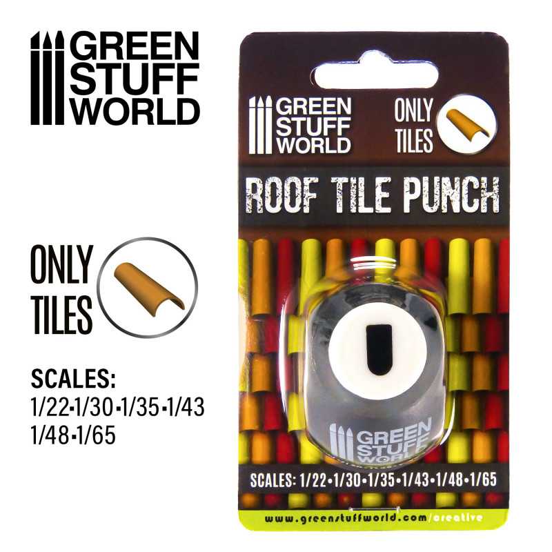 Green Stuff World: Miniature Roof Tile Punch